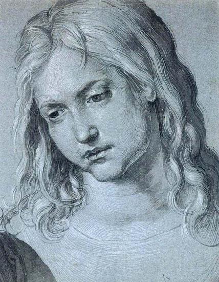 Albrecht Durer Head of the Twelve Year Old Christ France oil painting art